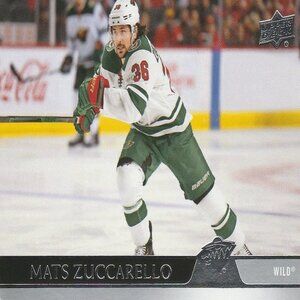 Mats Zuccarello (Wild) 2020/2021 Upper Deck Series 1 Hockey Card - Number 91